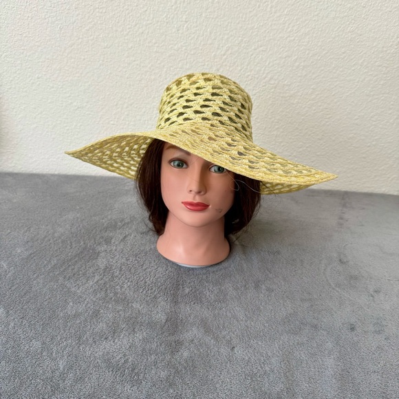 Accessories - Floppy Yellow Women’s Sun Hat